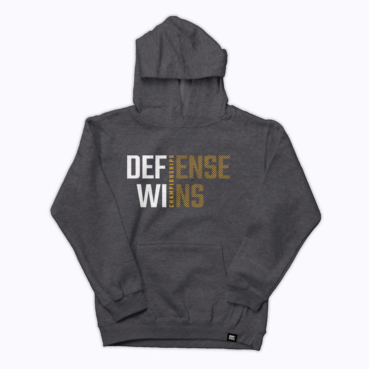 Defense Wins Championships Kids Fleece Hoodie