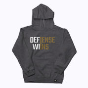 Defense Wins Championships Kids Fleece Hoodie