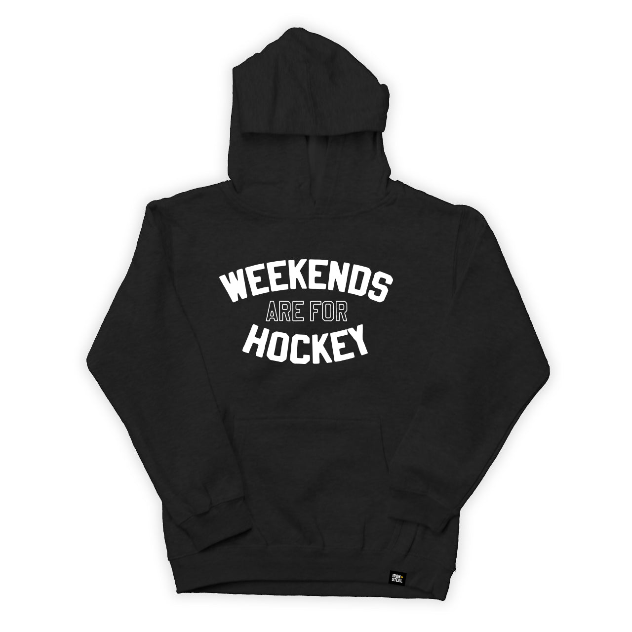 Weekends are for Hockey Kids Fleece Hoodie