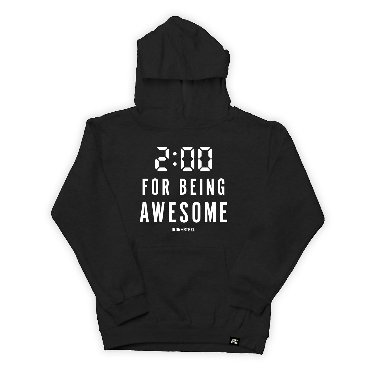 Two Minutes for Being Awesome Youth Hoodie