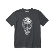 The Last Line Goalie Helmet Hockey Tee