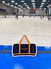Iron+Steel Hockey Bag Sticker