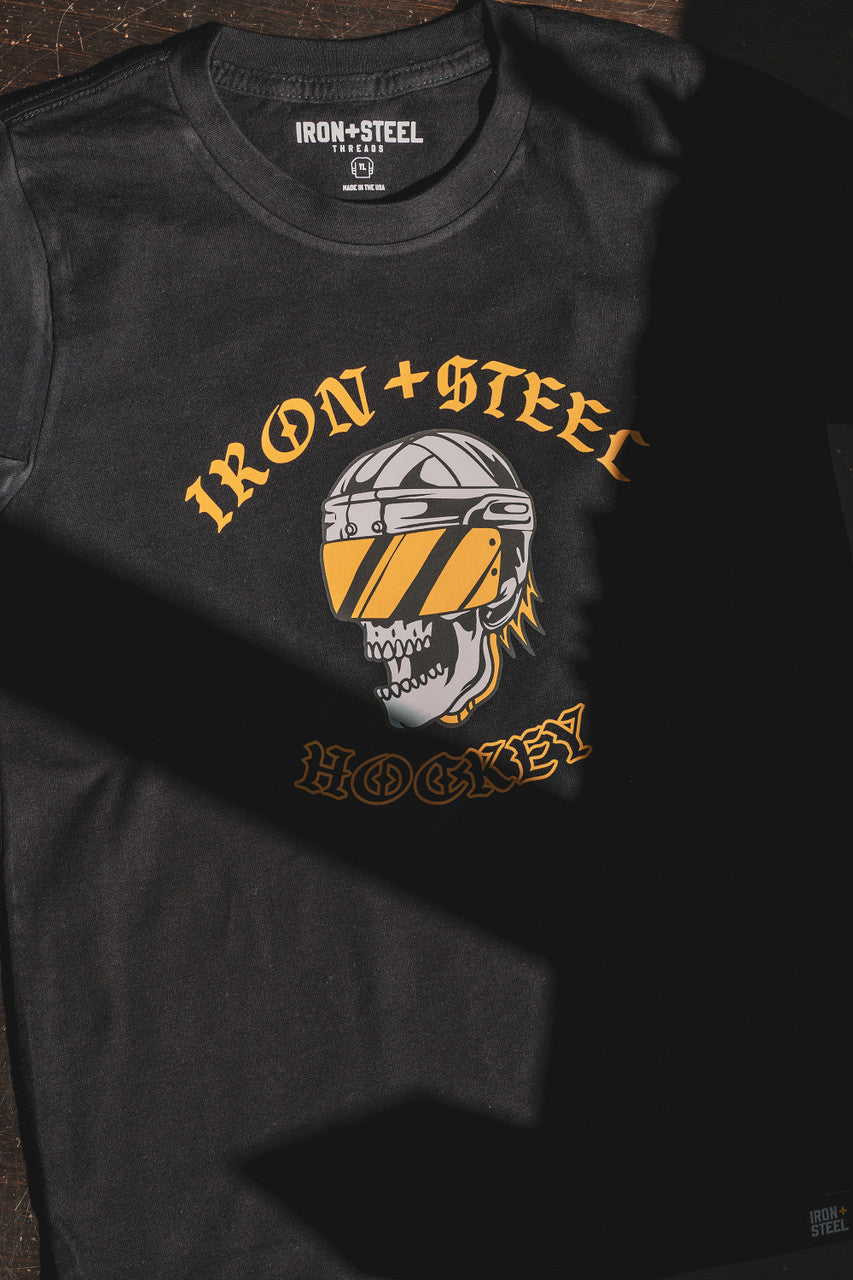 Skull Visor Hockey Tee