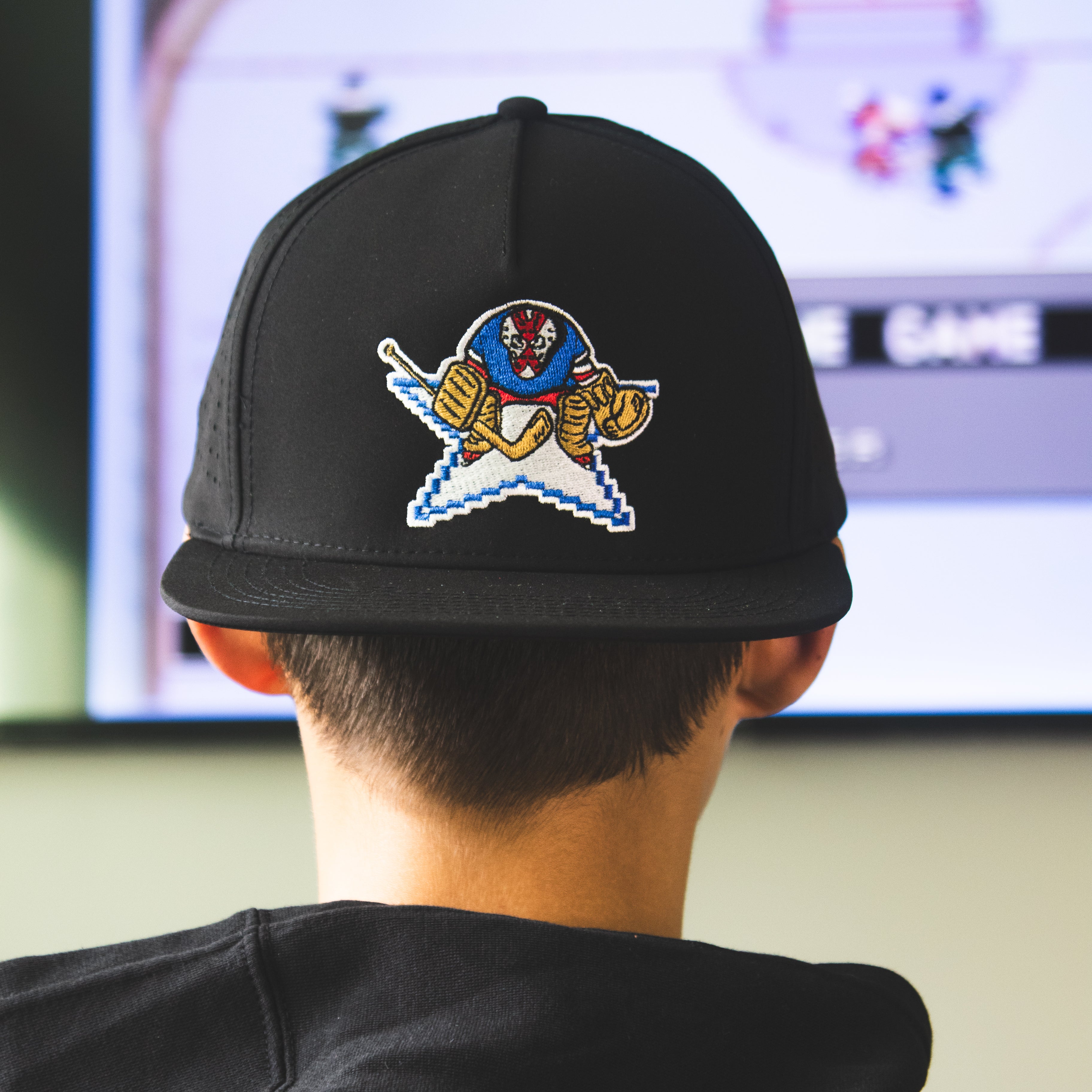 Goalie Retro Hockey Hat
