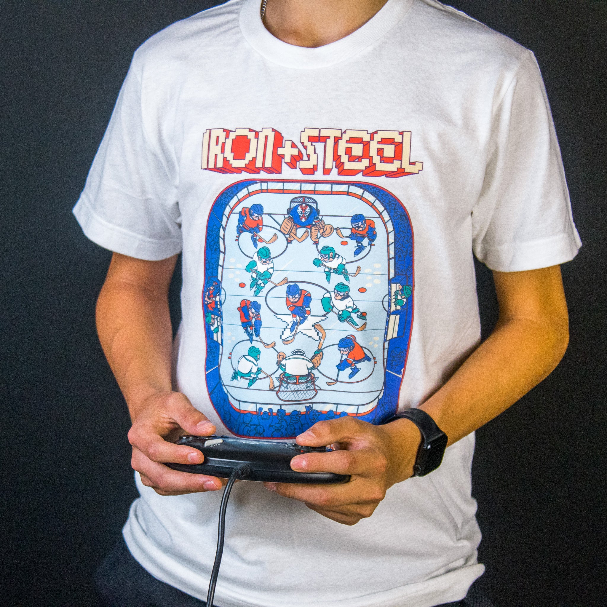 Retro Hockey Tee