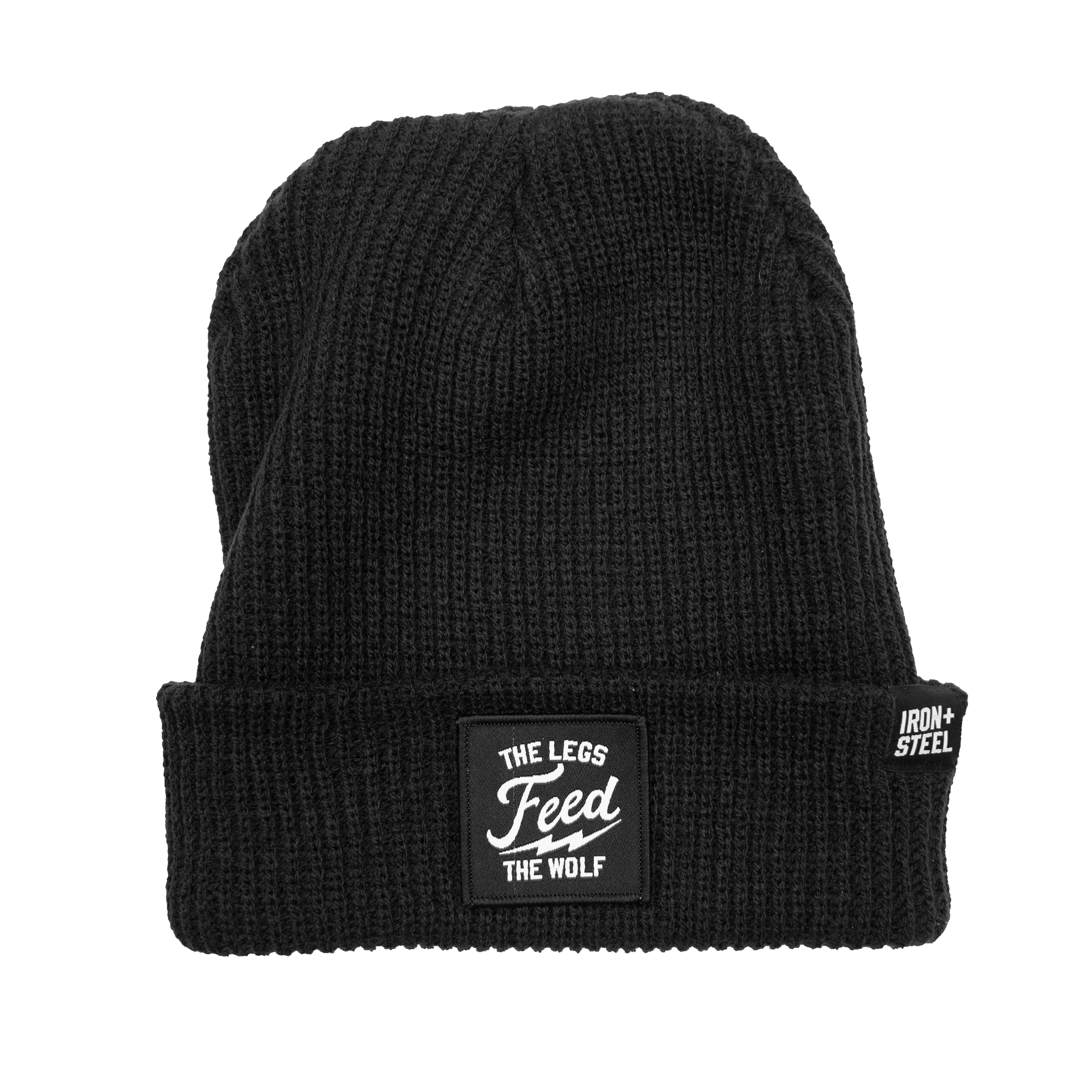 Legs Feed the Wolf Waffle Beanie