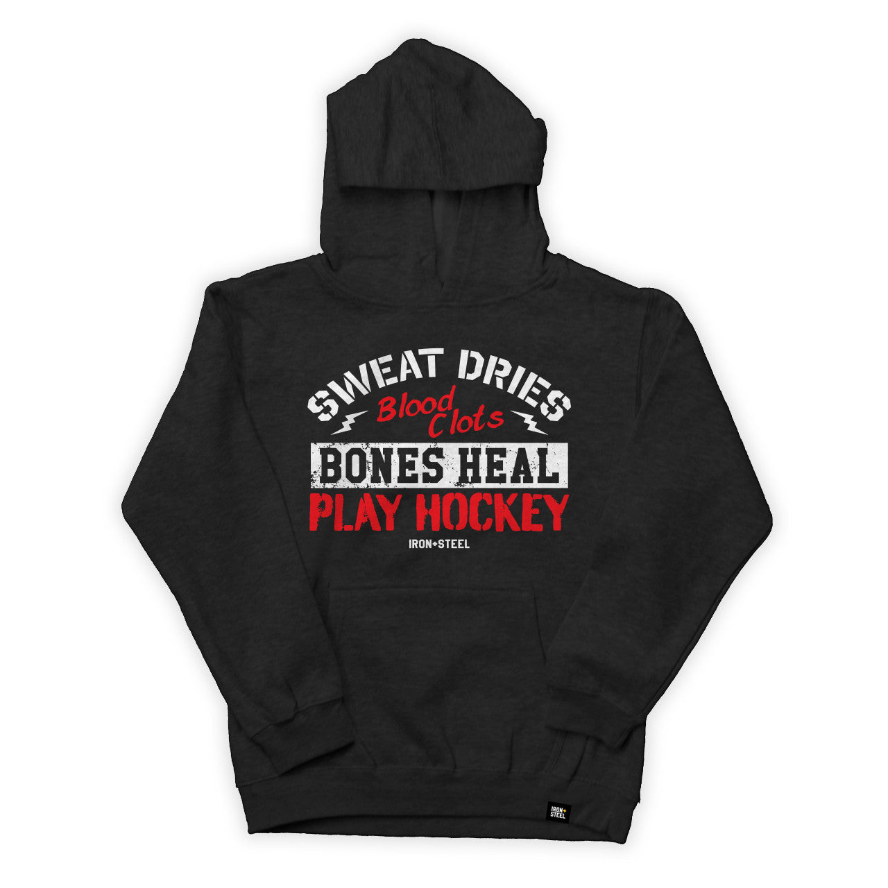 Bones Heal Hockey Youth Hoodie