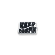Keep Chirpin' Hockey Shoe Charm