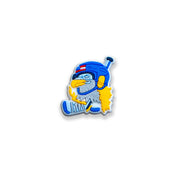 USA Bald Eagle Mullet Hockey Shoe Charm