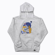 USA Bald Eagle Mullet Kids Fleece Hoodie