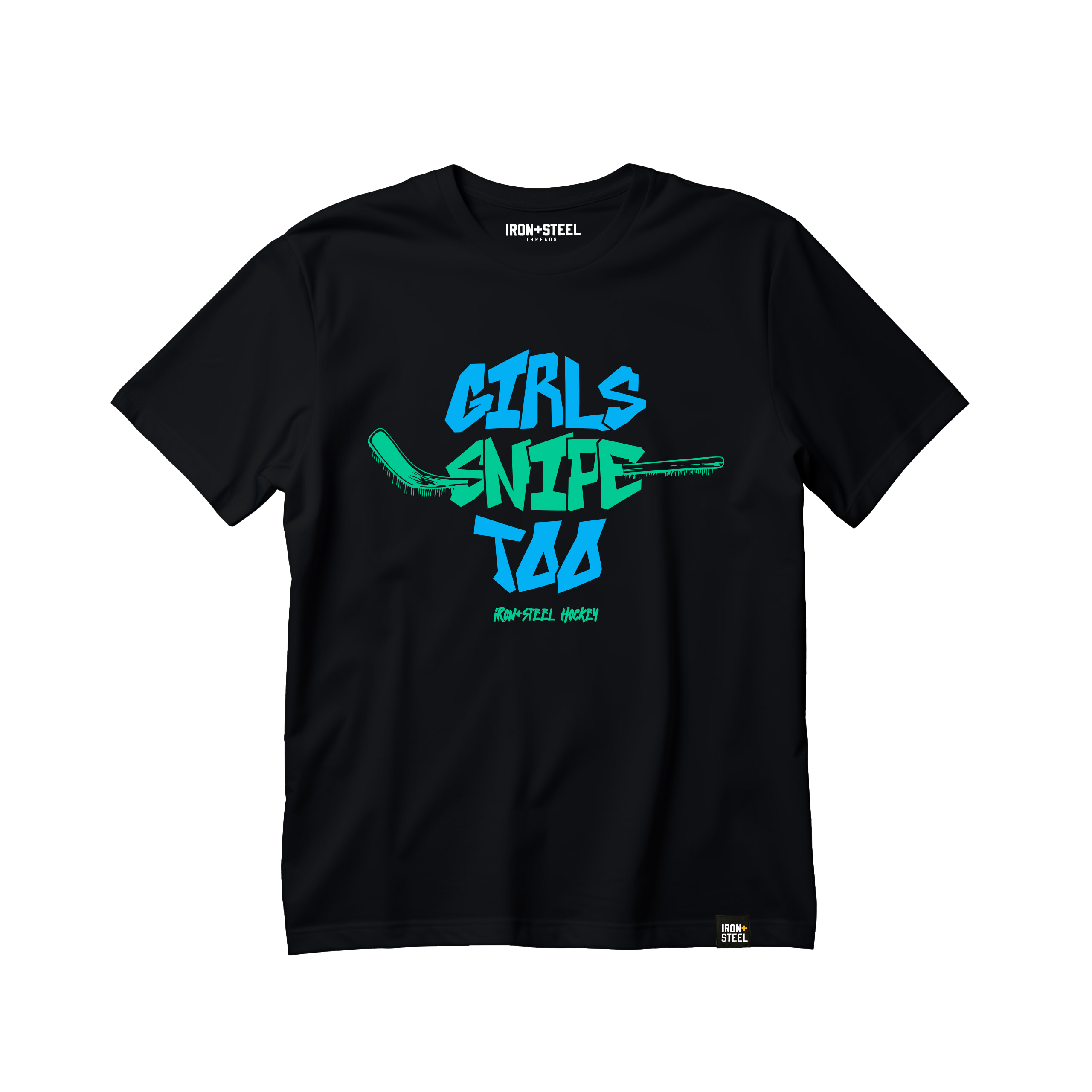 Girls Snipe Too Hockey Tee
