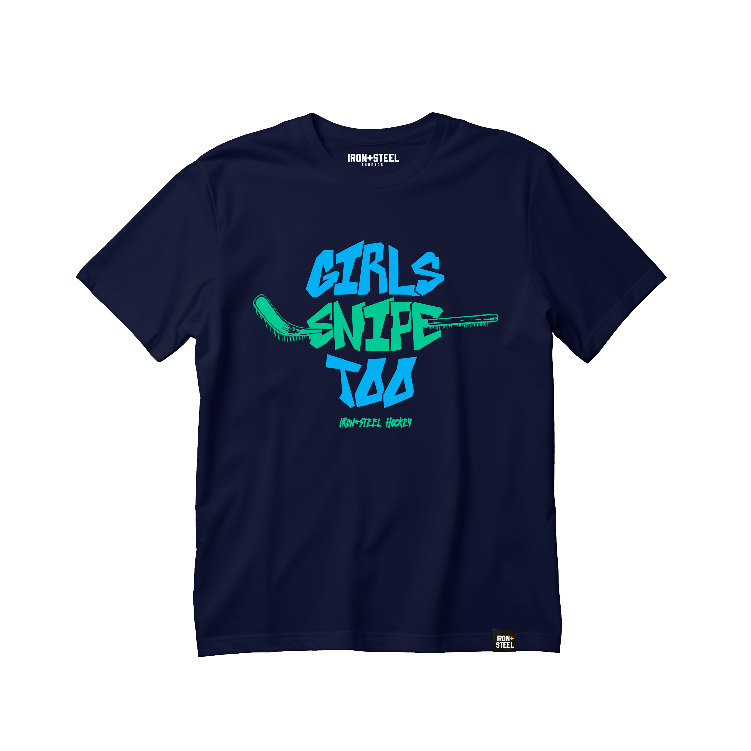 Girls Snipe Too Hockey Tee