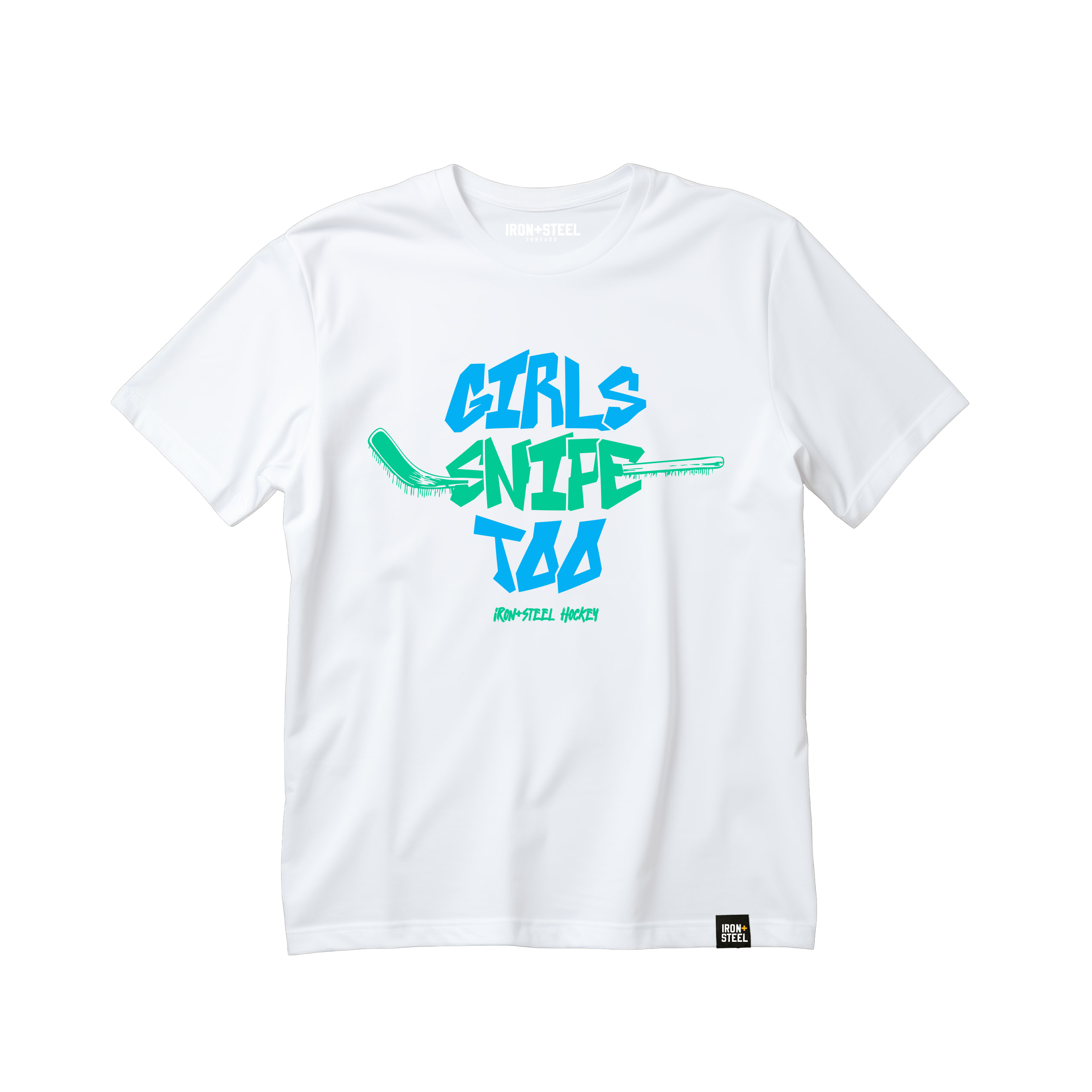 Girls Snipe Too Hockey Tee