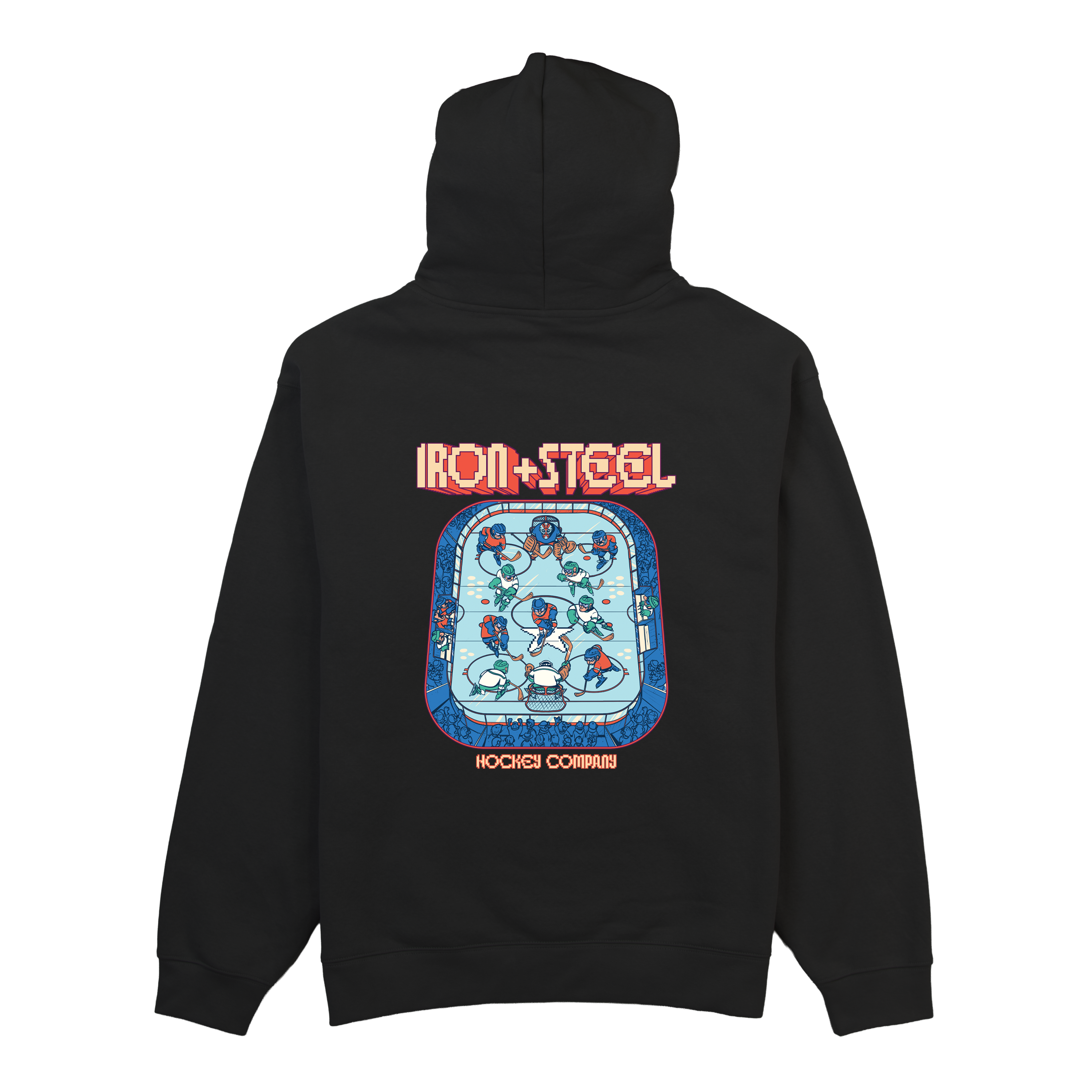 Retro Hockey Oversized Hoodie