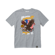 Hooked on Freedom Hockey Tee