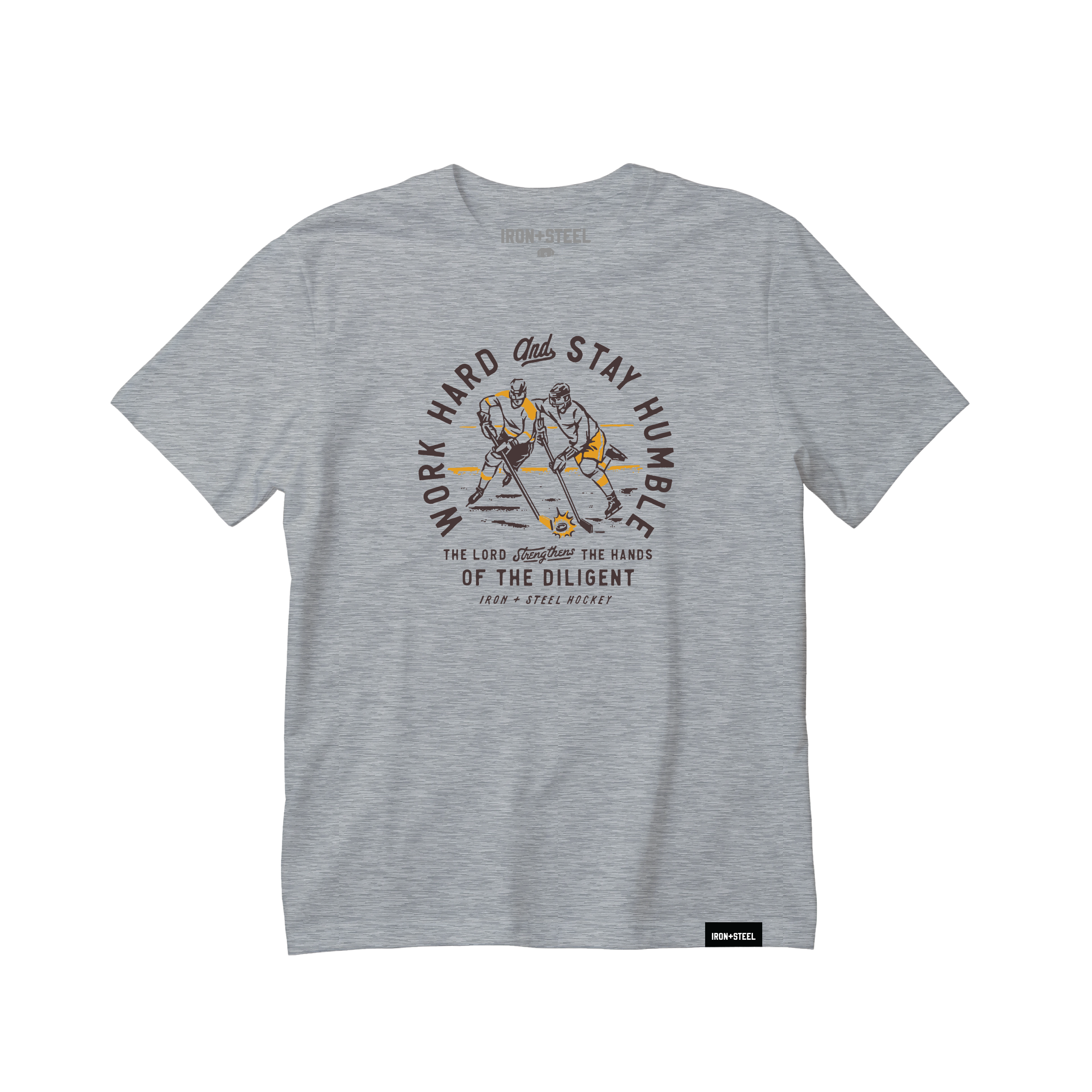 Stay Humble Hockey Tee | Ice Hockey Apparel – Iron+Steel