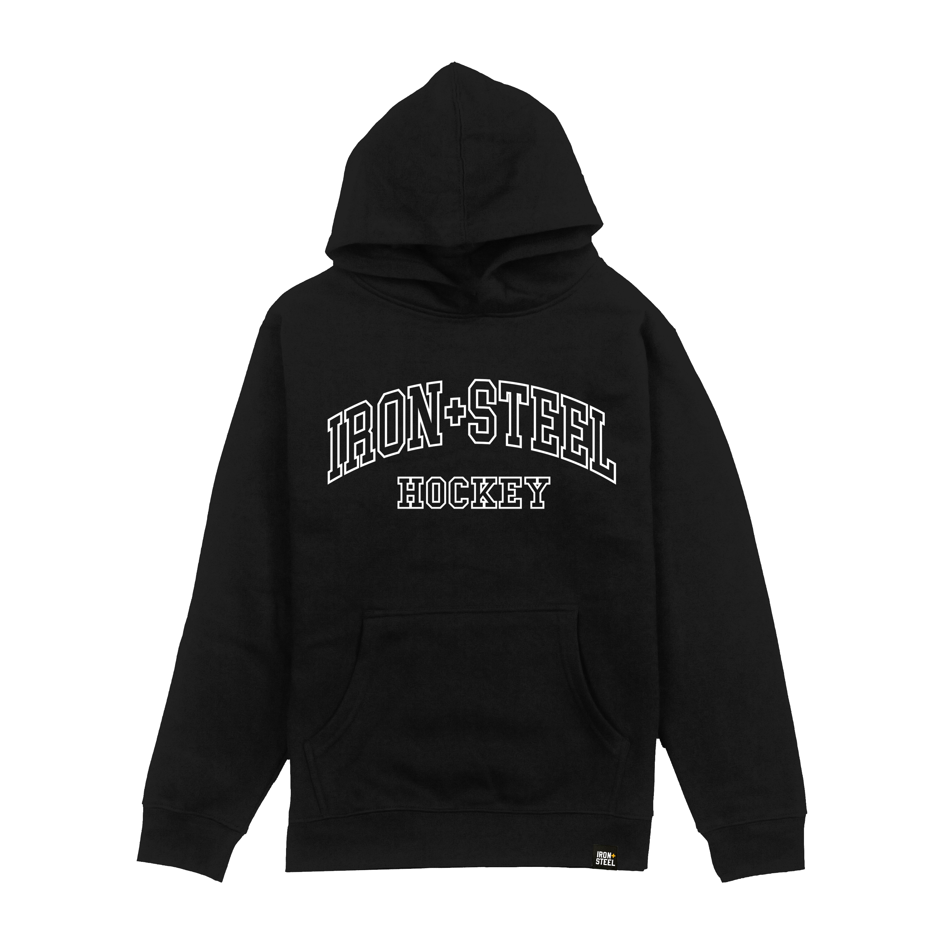 Iron+Steel Hockey Arc Youth Hoodie