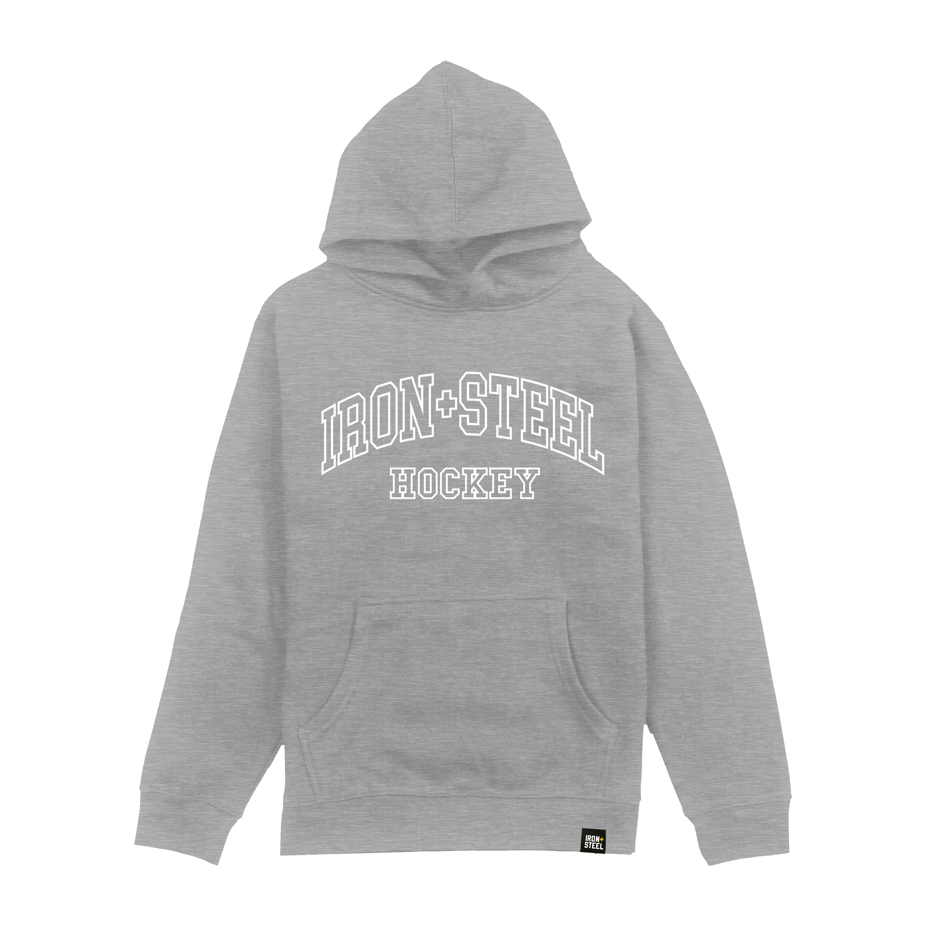 Iron+Steel Hockey Arc Youth Hoodie