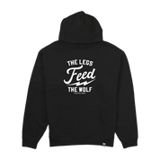 Legs Feed The Wolf Hockey Oversized Hoodie