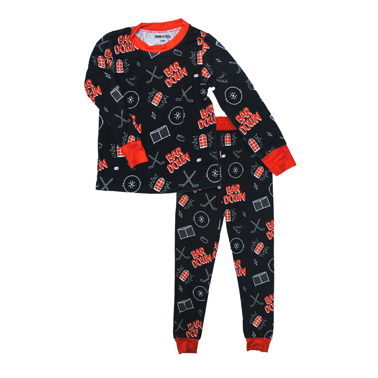 Bar Down Hockey Bamboo Pajama Set