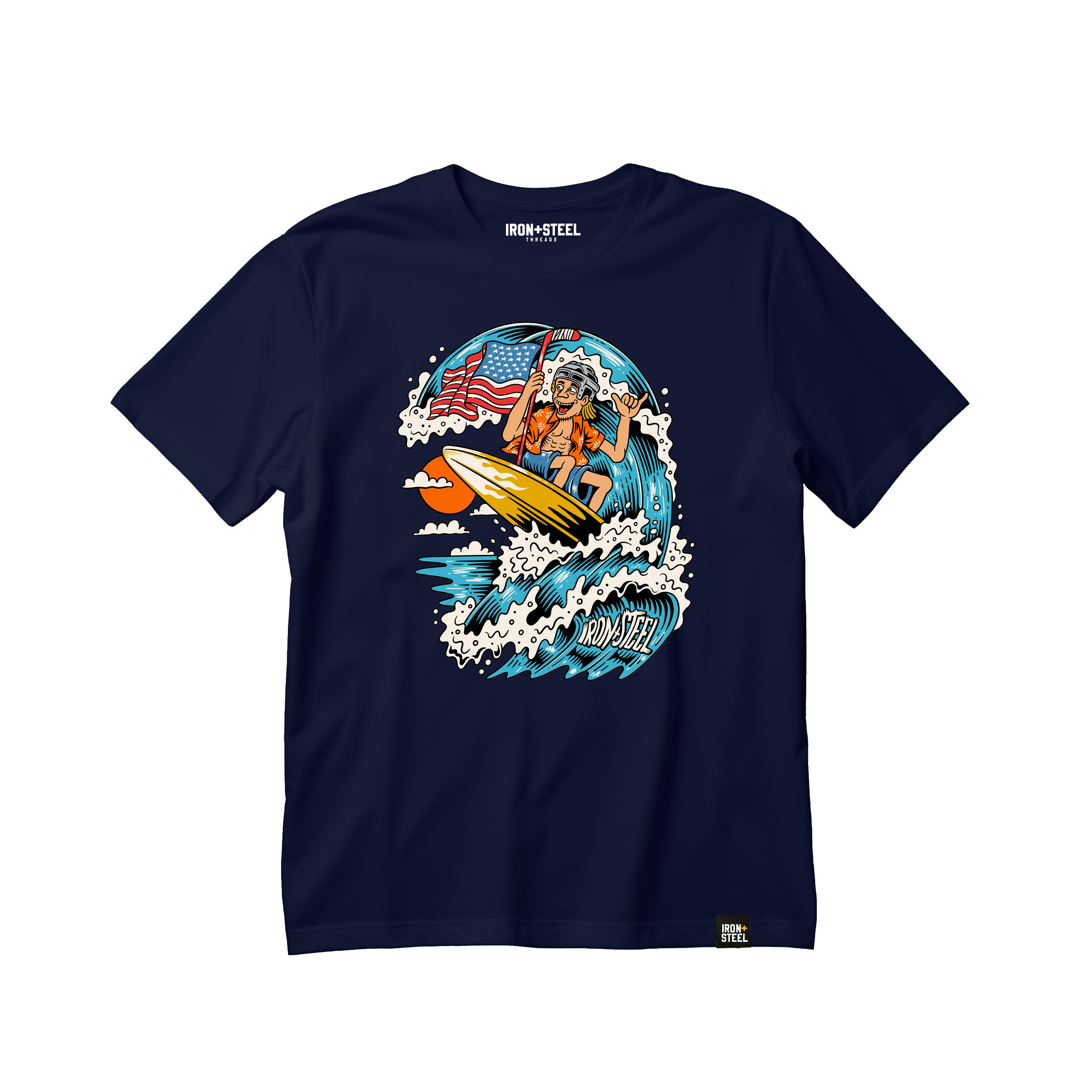 Surfing USA Hockey Tee