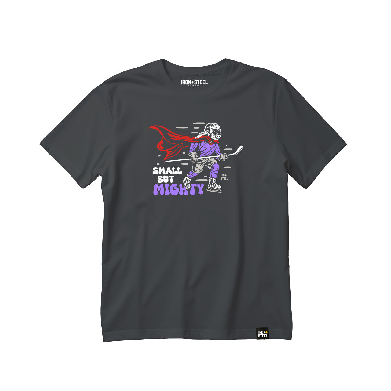 Small But Mighty Girl USA Made Hockey Kids Tee