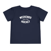 Weekends are for Hockey USA Made Toddler Tee