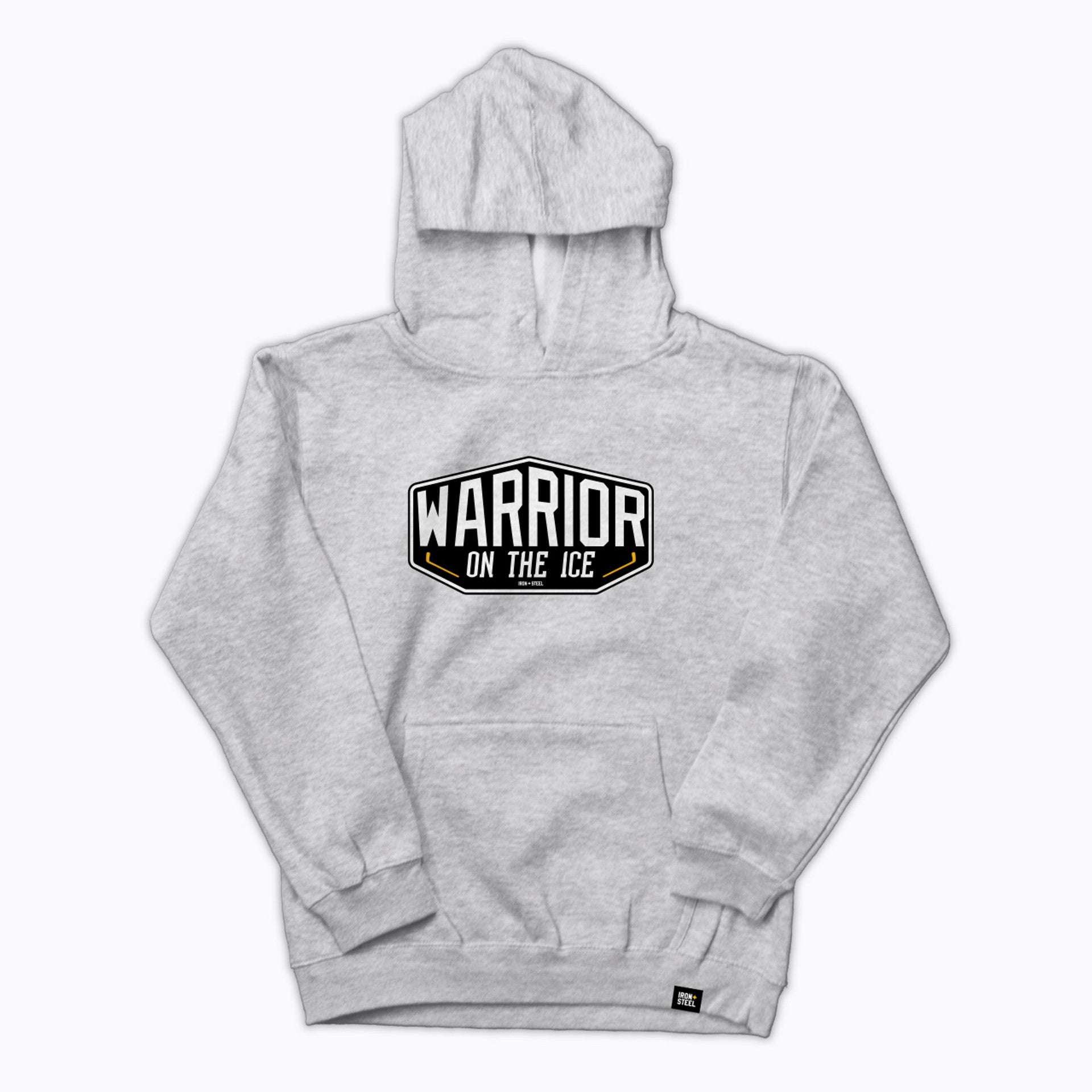 Warrior On The Ice Kids Fleece Hoodie