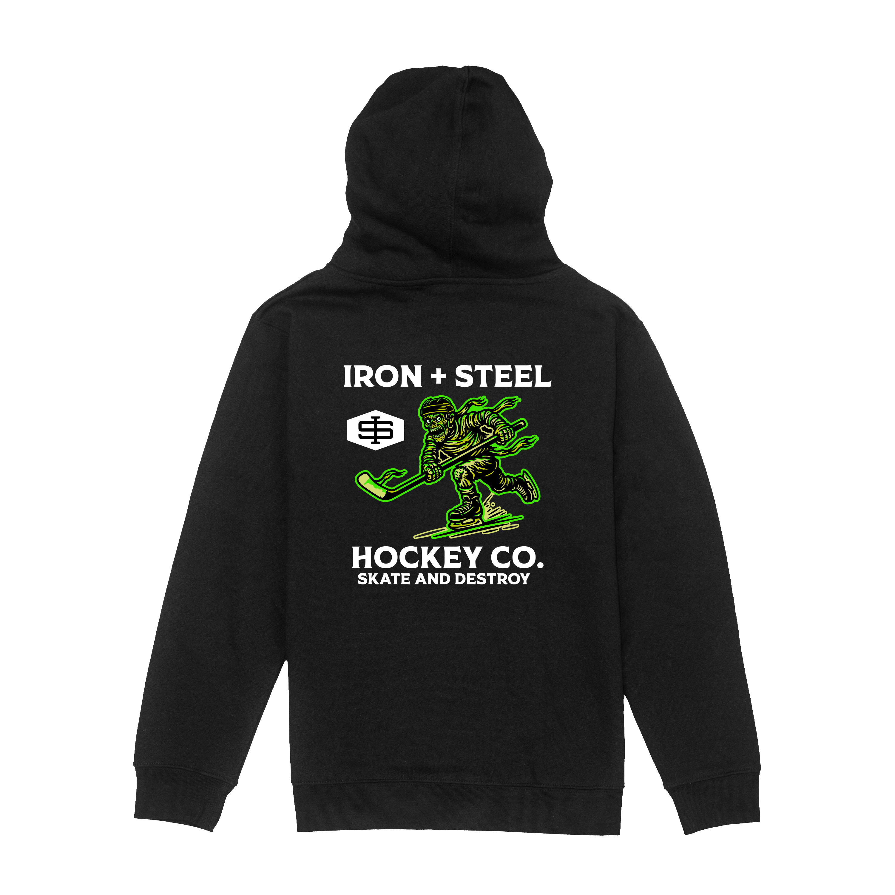 Zombie Hockey Youth Hoodie