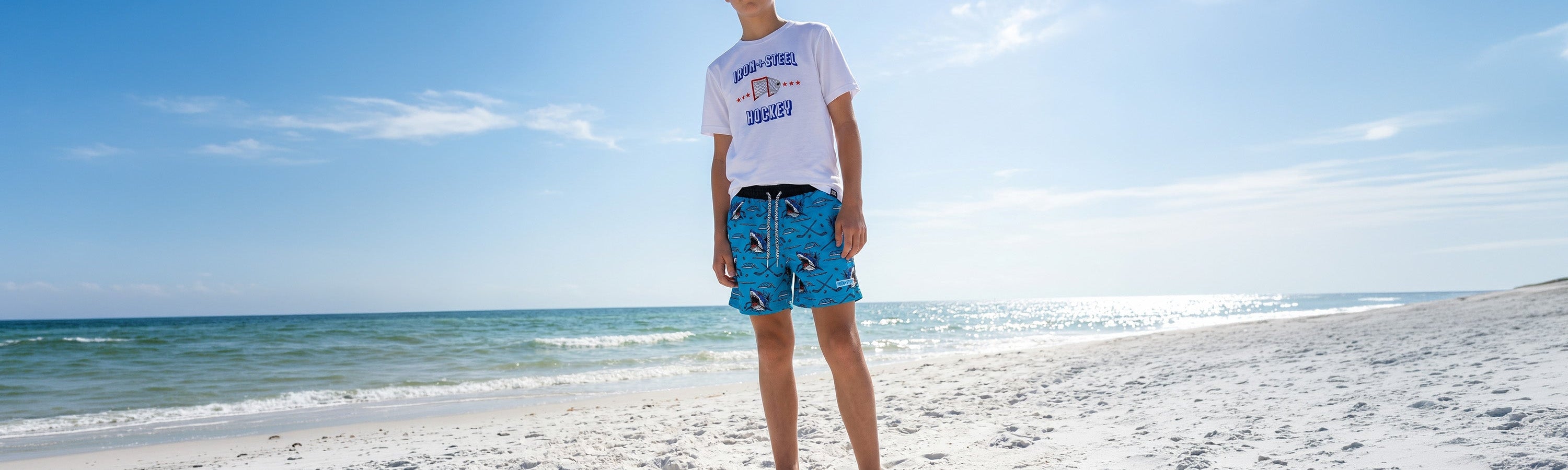 Hockey Swim Trunks Collection