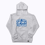 Stay Out Of My Crease Kids Fleece Hoodie