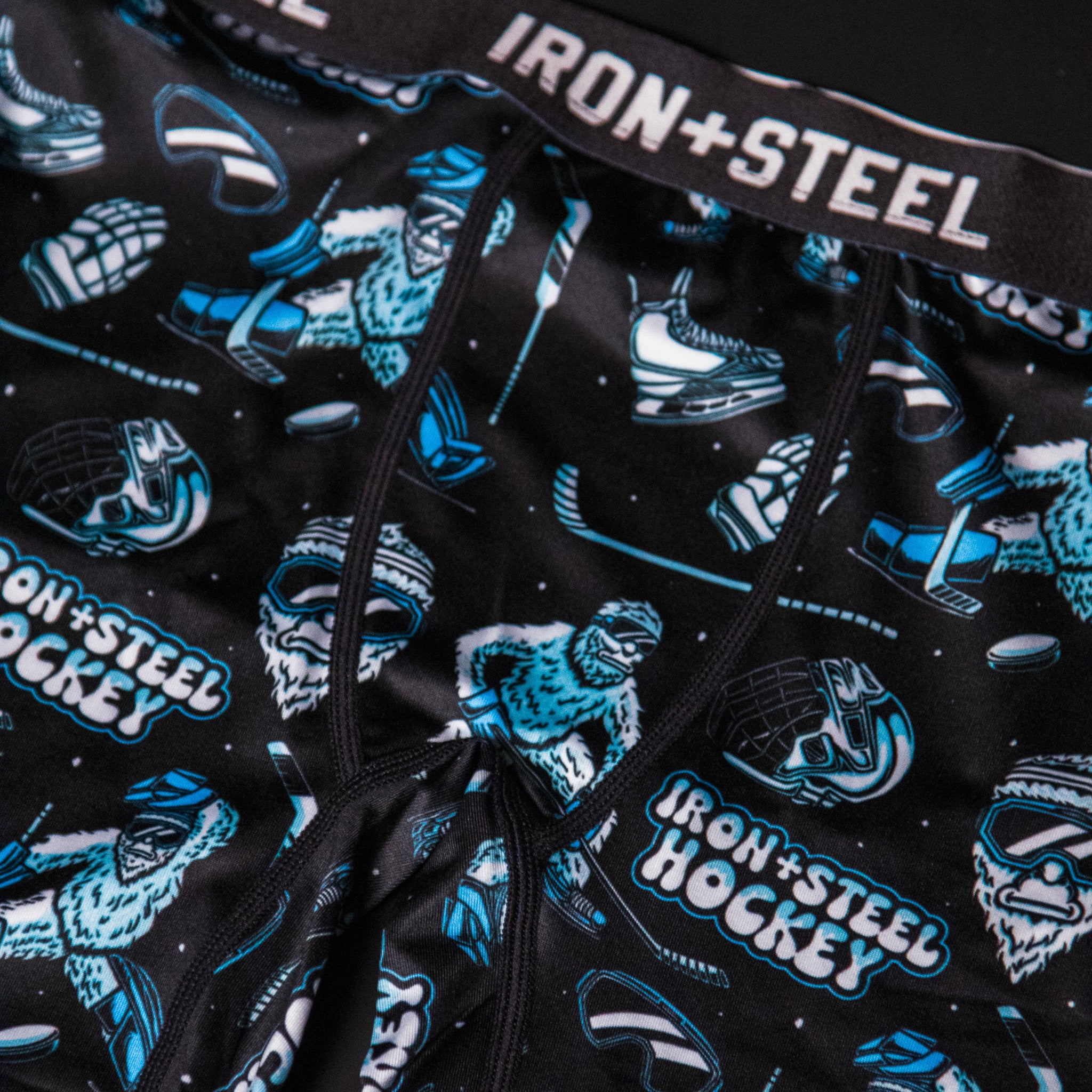 Sasquatch Hockey Boxer Briefs