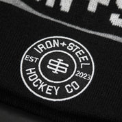 Iron+Steel Hockey Pom Beanie