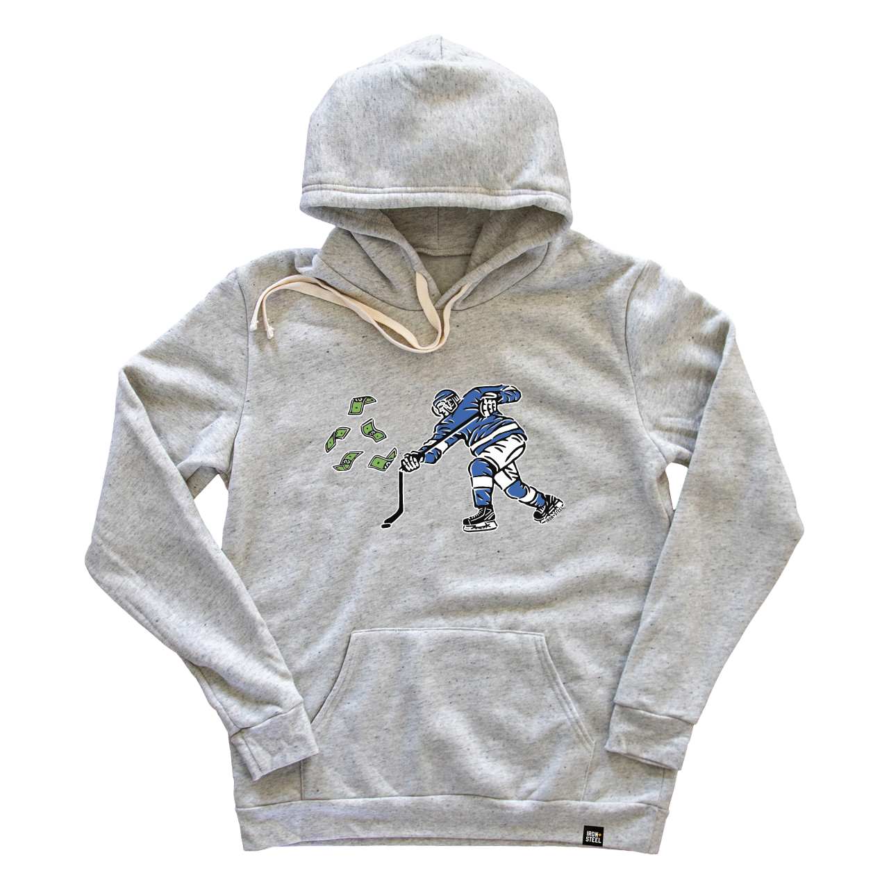 Broken Hockey Stick Midweight Hoodie