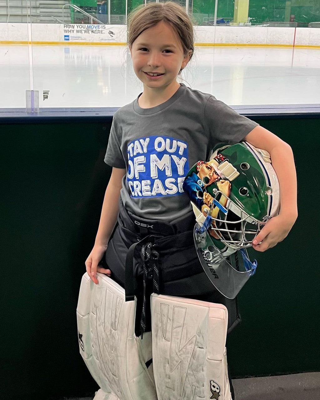 Stay Out Of My Crease Hockey T-Shirt