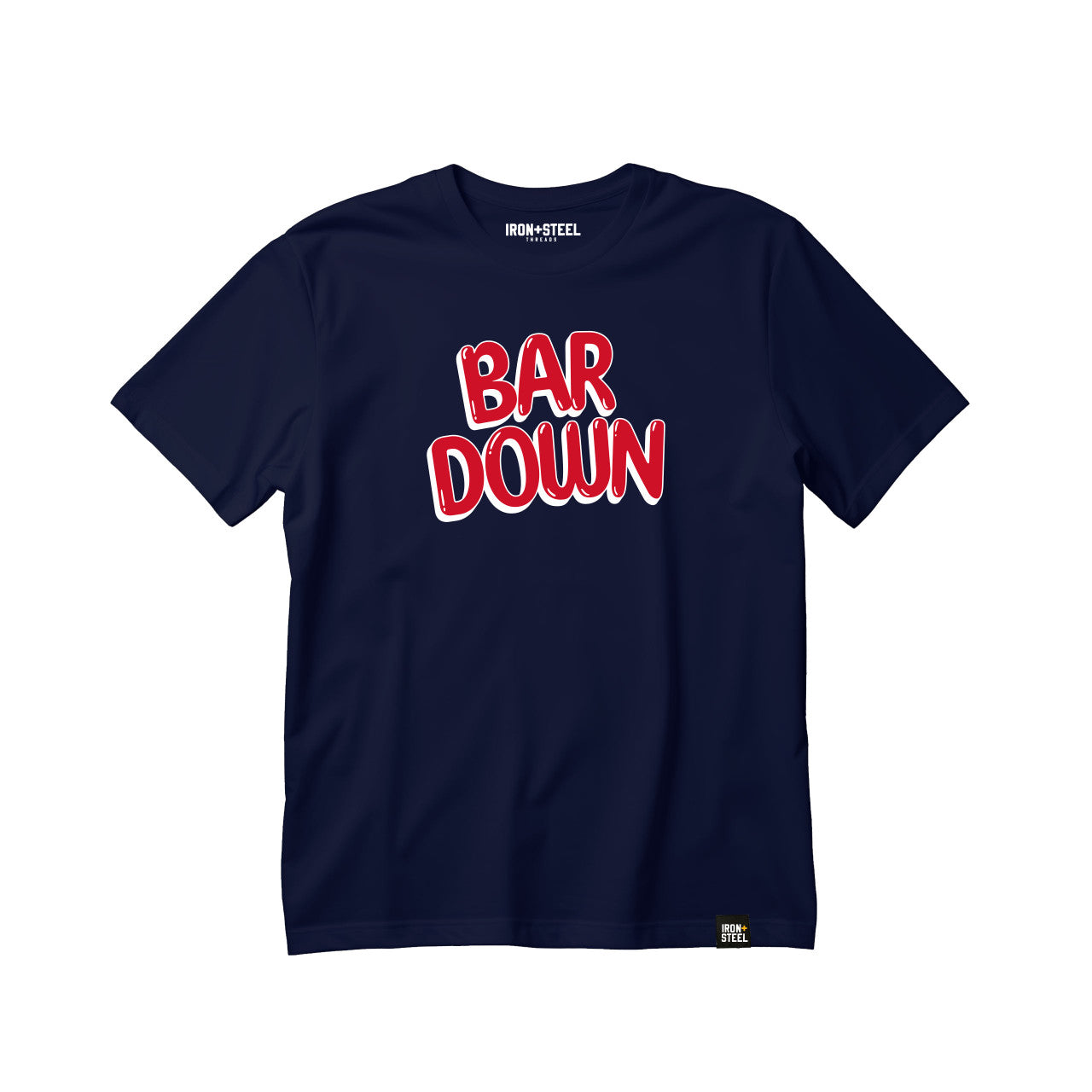 Bar Down Hockey Navy T-Shirt