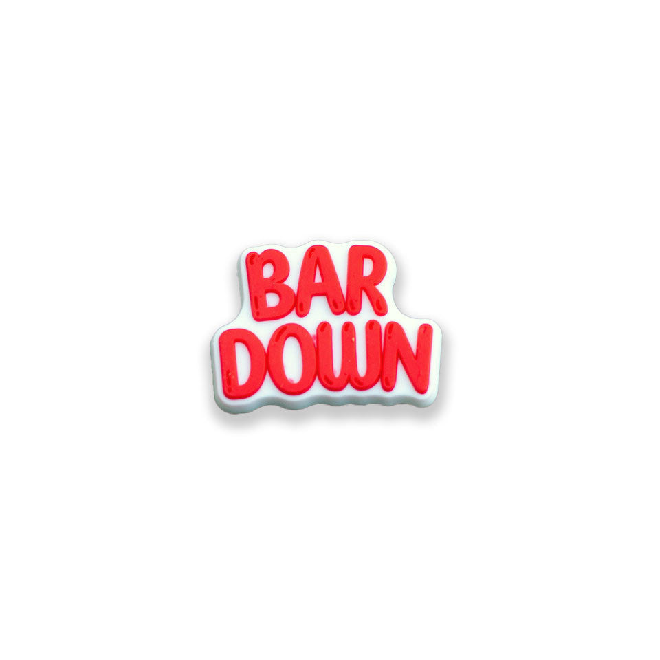 Bar Down Hockey Shoe Charm