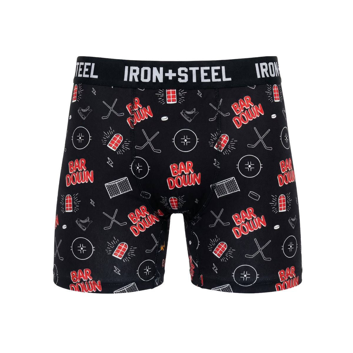 Bar Down Hockey Boxer Briefs