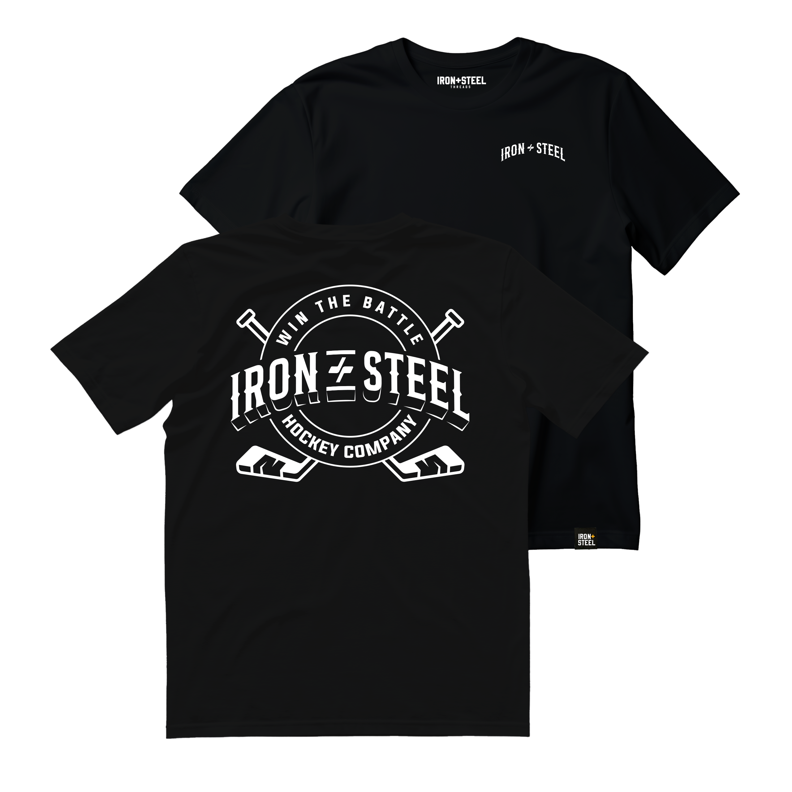 Battle Sticks Hockey Tee