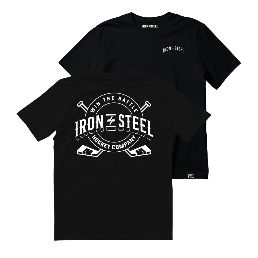 Battle Sticks Hockey Tee
