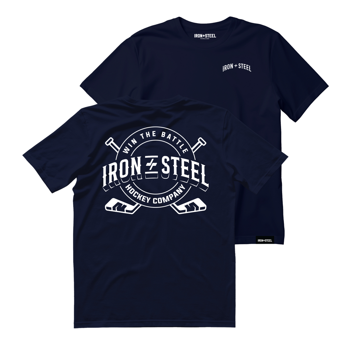 Battle Sticks Hockey Tee