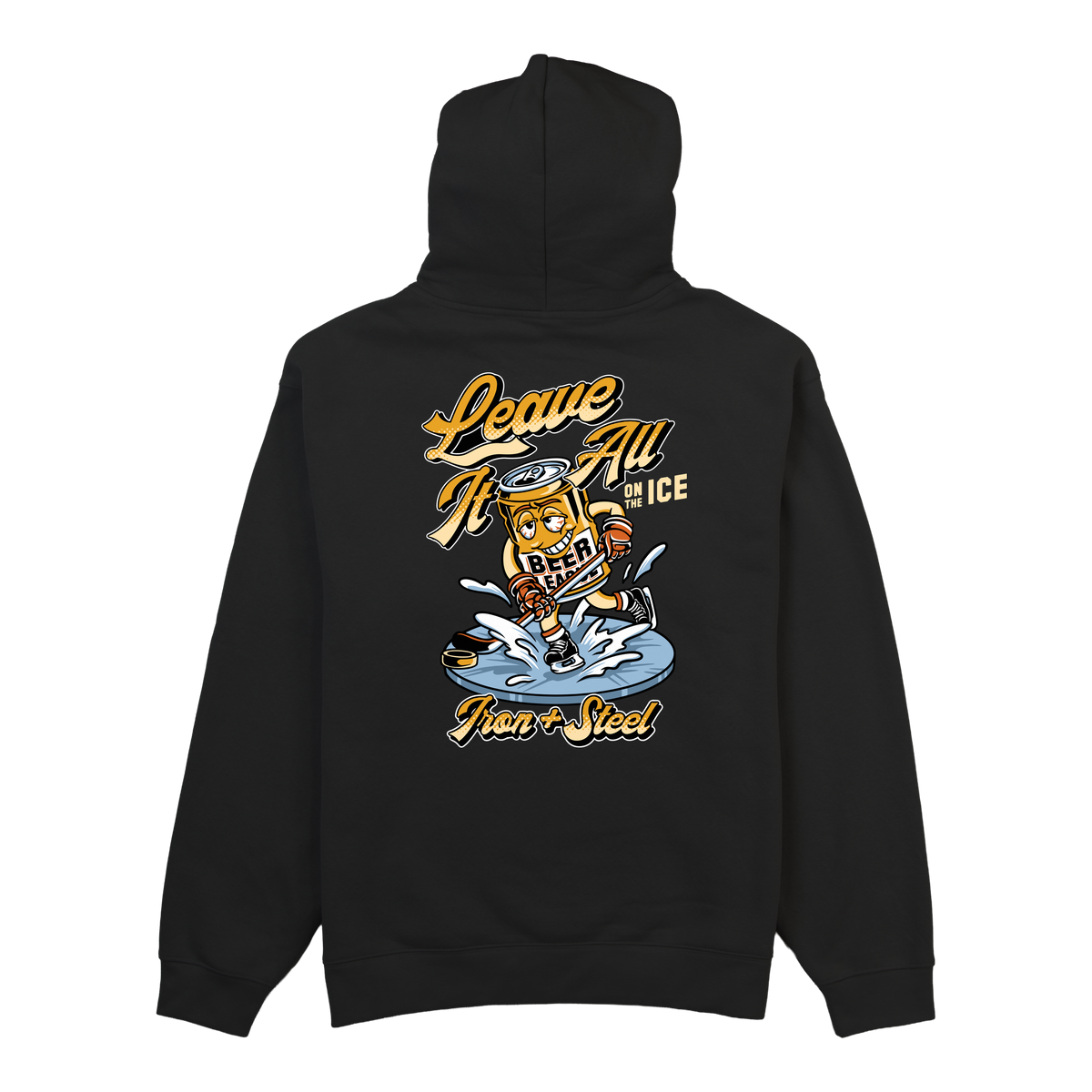 Beer League Hockey Midweight Hoodie