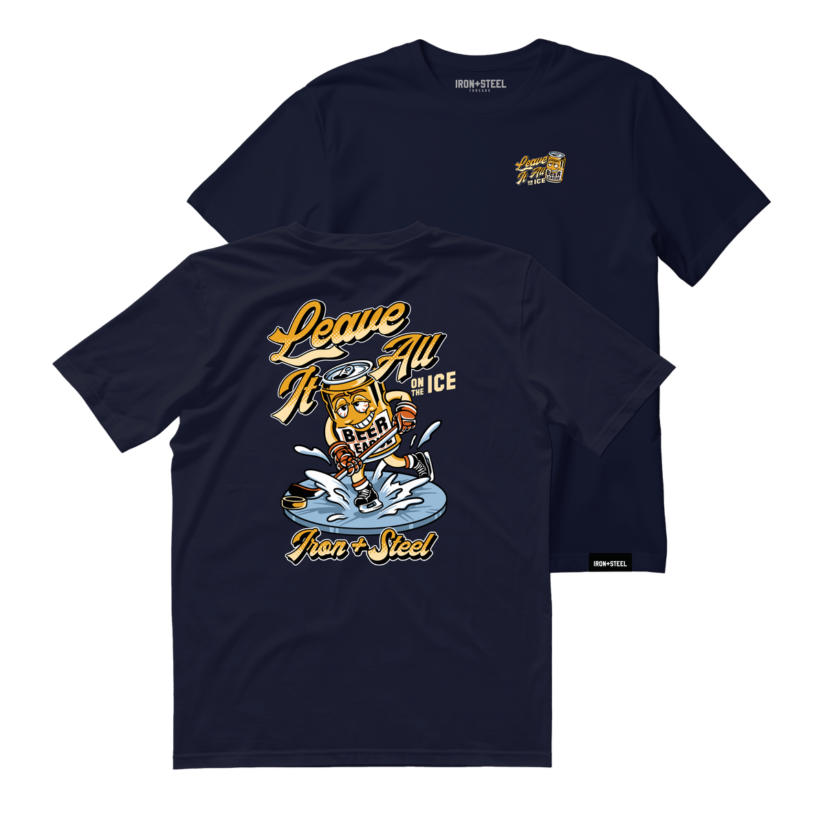 Beer League Hockey Tee