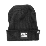 Keep Chirpin Waffle Beanie