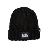 Keep Chirpin Ribbed Beanie