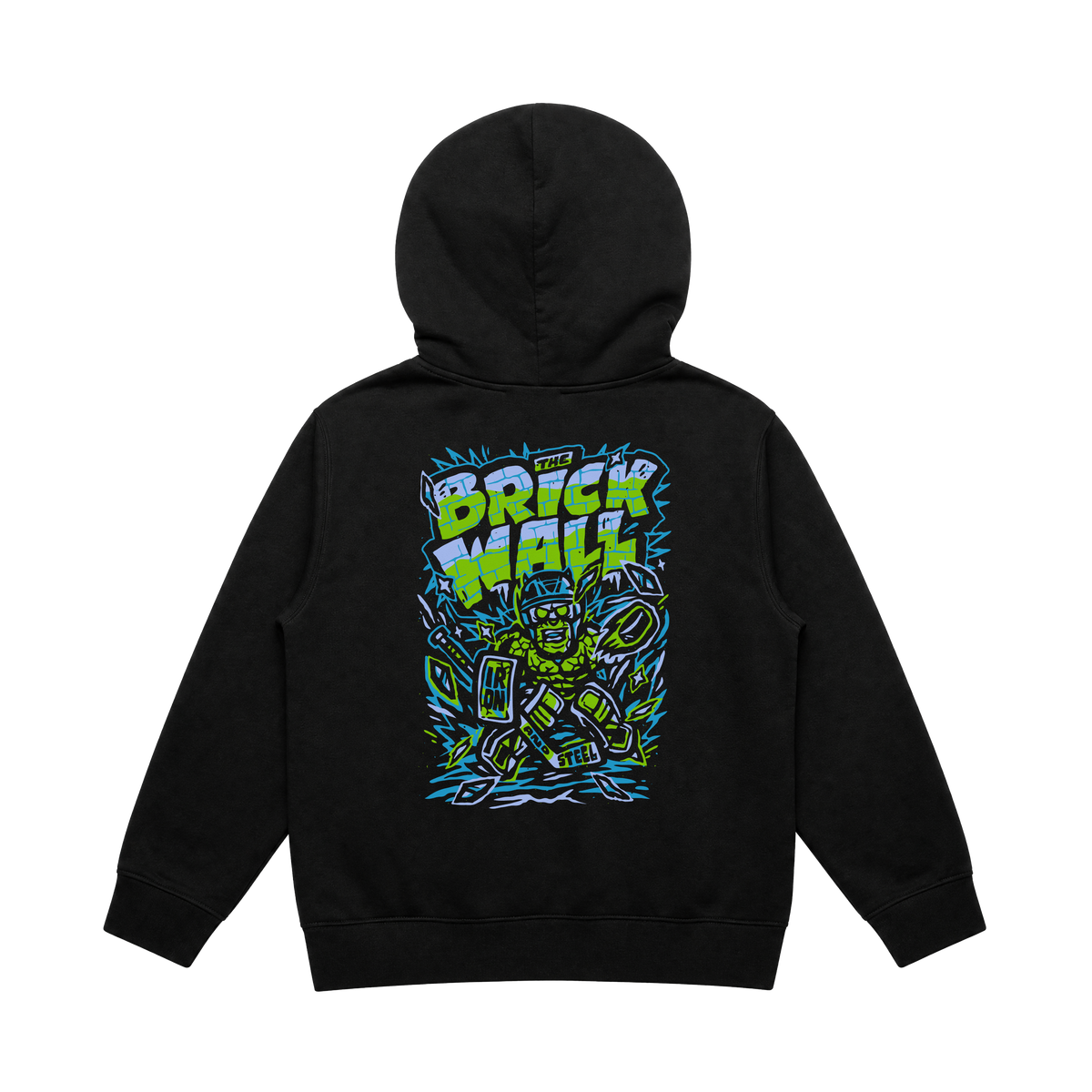 The Brick Wall Hockey Toddler Hoodie