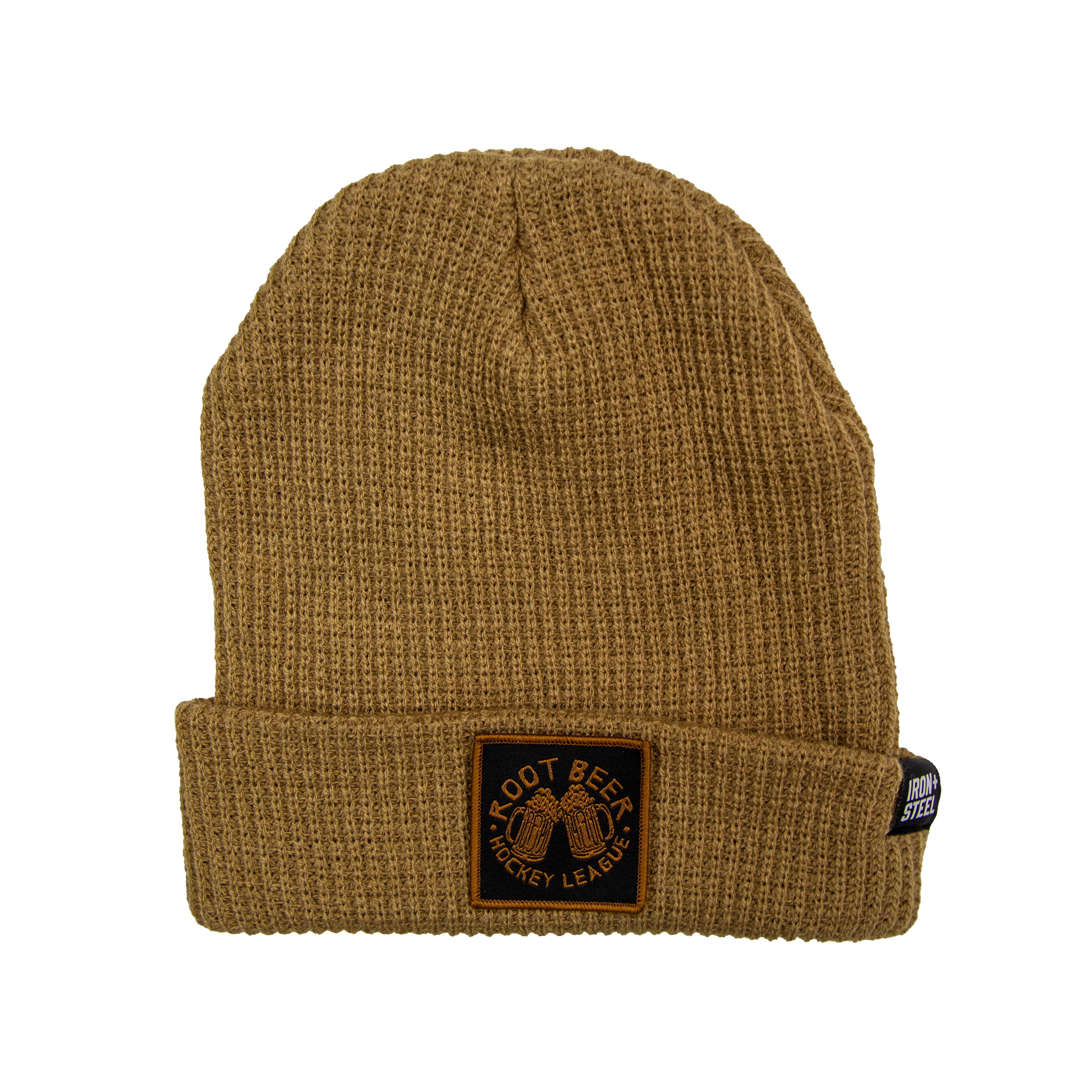 Root Beer Hockey League Waffle Beanie