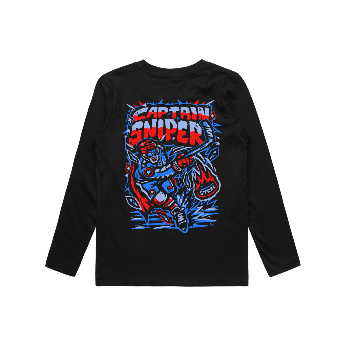 Captain Sniper Hockey Tee