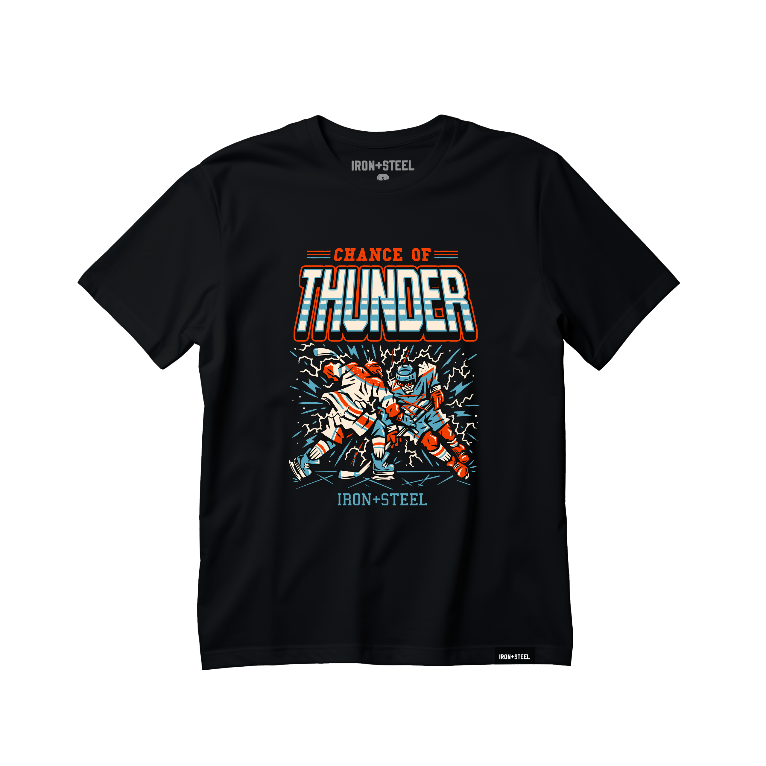 Chance Of Thunder Hockey Tee