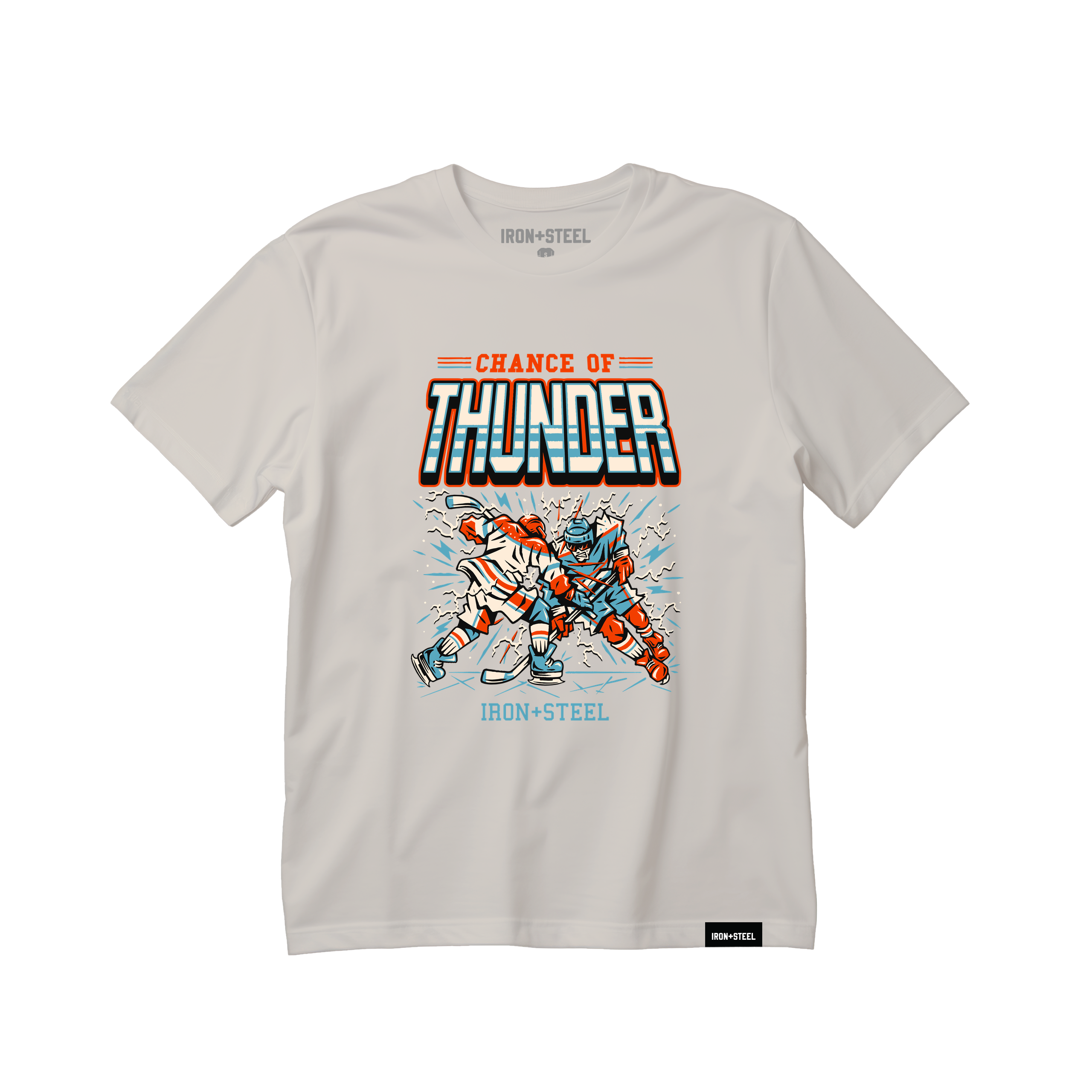 Chance Of Thunder Hockey Tee